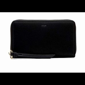 COLAB Vegan Suede Phone Wallet